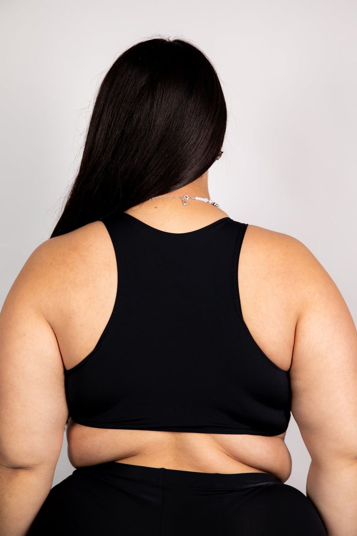 Introducing our Matte Black Teaser Top - the ultimate must-have for all you EDM lovers out there! 🎶 This plain black design is anything but basic - it's a print that's bound to captivate your imagination and make you the star of the show! ✨ Our Teaser Crop Top is not only supportive, but it's also irresistibly sexy. With its unique style, it's guaranteed to make you stand out from the crowd and leave everyone in awe. 💃 But that's not all, this fabulous top is made on recycled material, because Pink Crop Top, Rave Wear, Plain Black, Black Design, Large Black, Sustainable Fashion, Matte Black, Unique Style