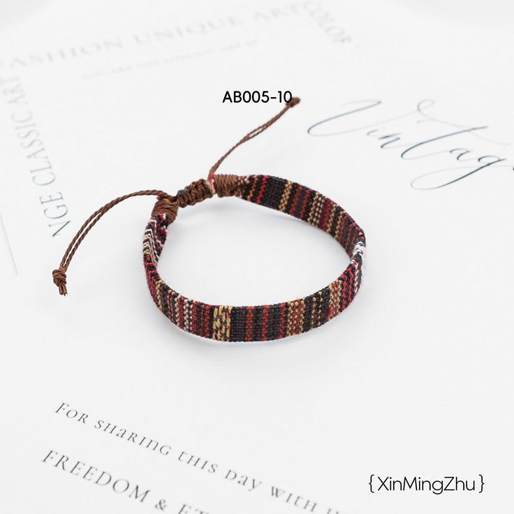 Material: Cord Fashion Element: Totem Style: Ethnic Style Jewelry Accessories Bracelets, Bracelet Fil, Rope Jewelry, Puppy Supplies, Ethnic Style, Accessories Bracelets, Watch Necklace, Ethnic Fashion, Ring Bracelet