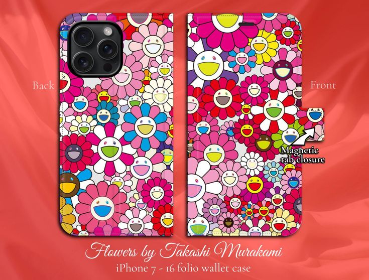 an iphone case with flowers on it and the text, flowers by taraschi m mendelani