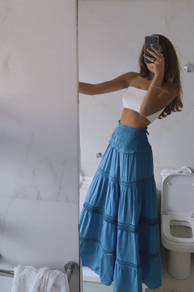 Mode Hippie, Europe Outfits, Estilo Hippie, Skirt Maxi, Hippie Outfits, Mode Inspo, Looks Style, Mode Inspiration, Looks Vintage