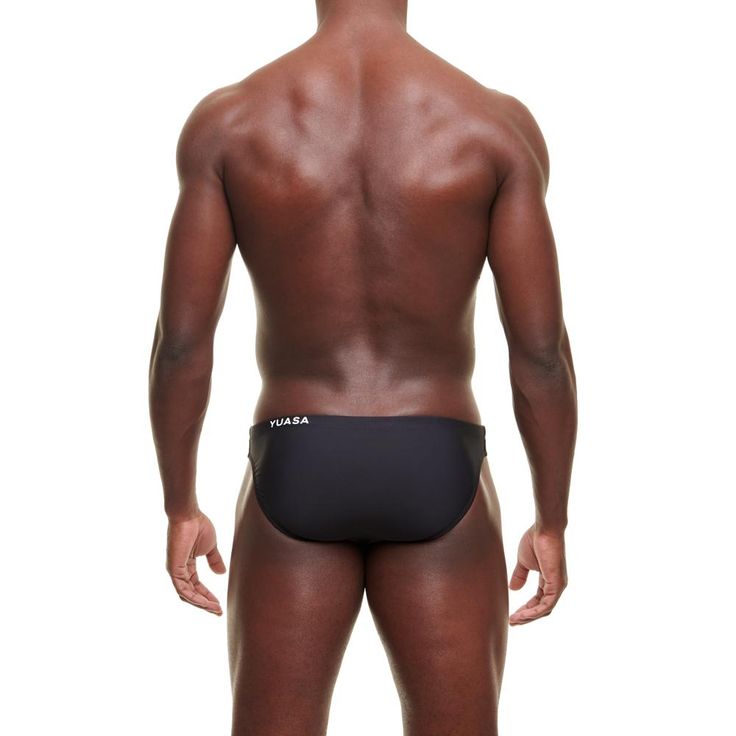 Trusted by swimmers and beachgoers alike, the YUASA men swim briefs are trim yet classic with an exterior drawstring for a perfect fit. Our Swim Brief is made using dual stretch elastane, keeping you secure and comfortable around any body of water. • 85% Oeko-Tex Nylon, 15% elastane• Machine wash cold• YUASA logo at back hip • Designed in New York• Model is 6’, 32-inch waist, wearing size medium Style Number YS 124 Nylon Sports Brief Bottoms, Sports Swim Trunks Brief With Stretch, Stretch Brief Swim Trunks For Sports, Black Compression Swimwear With Elastane, Sporty Brief Swim Trunks For Training, Modern Stretch Sports Bottoms, Modern Black Sports Bottoms, Sports Nylon Brief Bottoms, Fitted Swim Trunks For Training