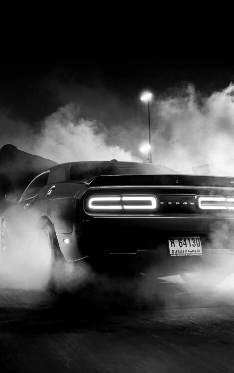 Dodge Srt8, Hellcat Challenger, Dodge Challenger, Dodge, Black And White, White, Black