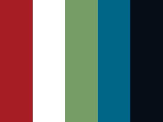 an image of a red, green and blue striped background