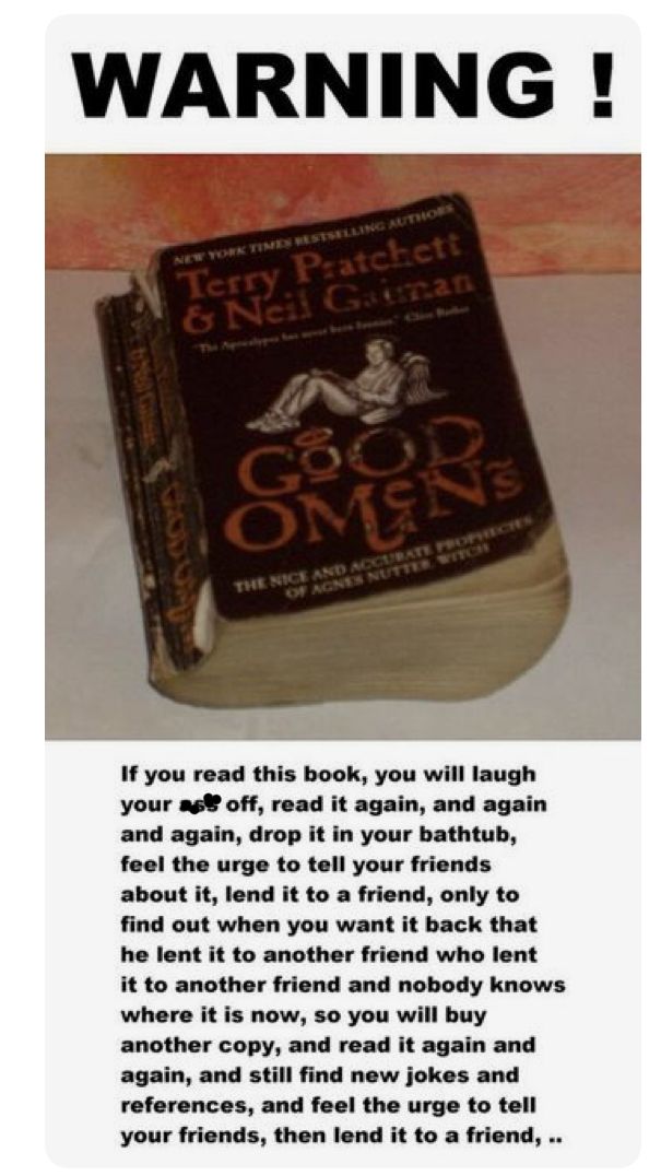 a facebook page with an image of a book on it