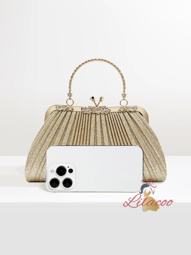 Material: polyesterLining material: polyesterFashion style of luggage: small square bagOpening mode: lockColor: gold, black, silver Banquet Dress, Shape Fashion, Banquet Dresses, Lock Style, Dress Pleated, Backpack Sport, Chic Vintage, Retro Color, Travel Wallets