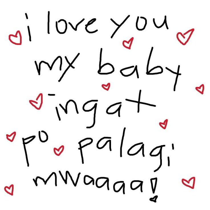 i love you my baby nggatt po pagli mnagag