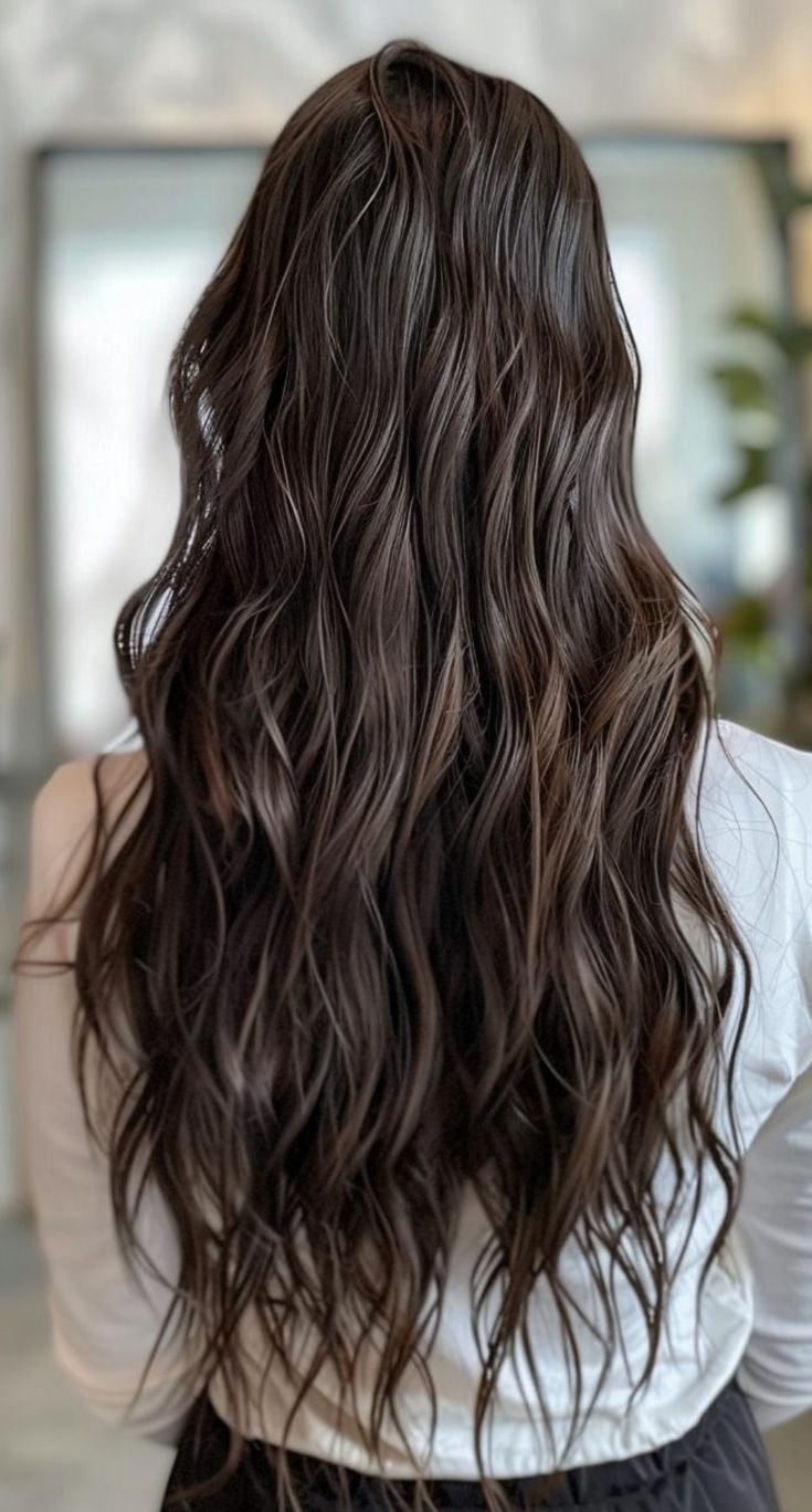 Curling Thick Hair, Long Hair Wavy, Long Wavy Hairstyles, Wavy Perm, Bob Haircut Curly, Beach Wave Hair, Hollywood Waves, Romantic Hairstyles, Brown Hair With Blonde Highlights