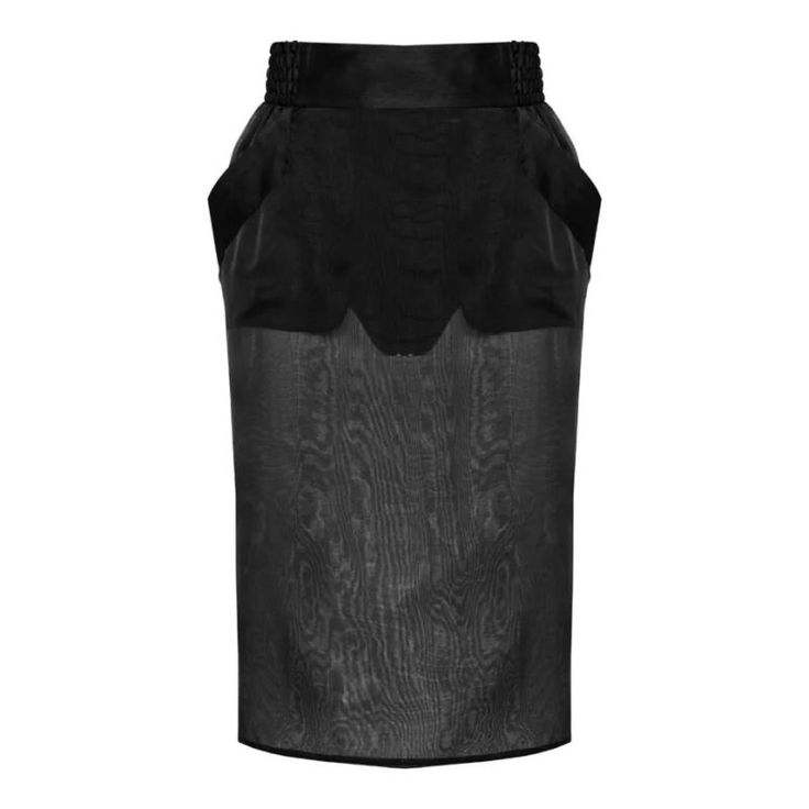 This Black Pencil Skirt Is Cut From Silk Muslin In A Semi-Sheer Design That Sits High On The Waist And Comes With A Matching Tonal Tanga. Back Zip Closure, Elastic Waistband And Pockets Complete Its Look. Composition Silk 100% Color Black Washing Instructions Dry Clean Model 769270y3f58 1000 Made In Italy Size Type: Fr Sku: Sto-769270y3f58 Welcome To The Official Luosophy Poshmark Closet! Luosophy Is A Luxury Brand Reselling Company Founded In San Diego, Ca From 2016. All Our Products Are Import Black Silk Pencil Skirt, Black Silk Skirt For Workwear, Black Silk Pleated Skirt Bottoms, Black Silk Bottoms With Pleated Skirt, Black Silk Pleated Skirt, Silk Pleated Skirt For Work, Party Pencil Skirt With Pockets, Silk Mini Skirt For Evening, Elegant Evening Skirt With Pockets