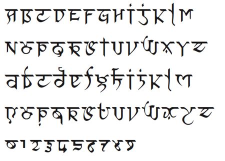 an old english script with cursive writing