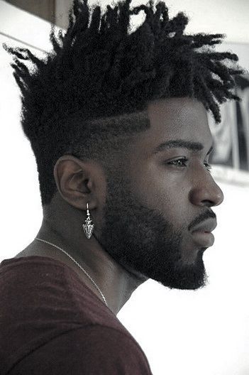 - https://howcandothis.com/hairstyleideas/166367/ Mohawk For Men, Black Haircut Styles, Dreadlock Hairstyles For Men, Black Men Haircuts, American Hairstyles, Men In Black, Corte De Cabelo Masculino, Dreadlock Hairstyles, African American Hairstyles