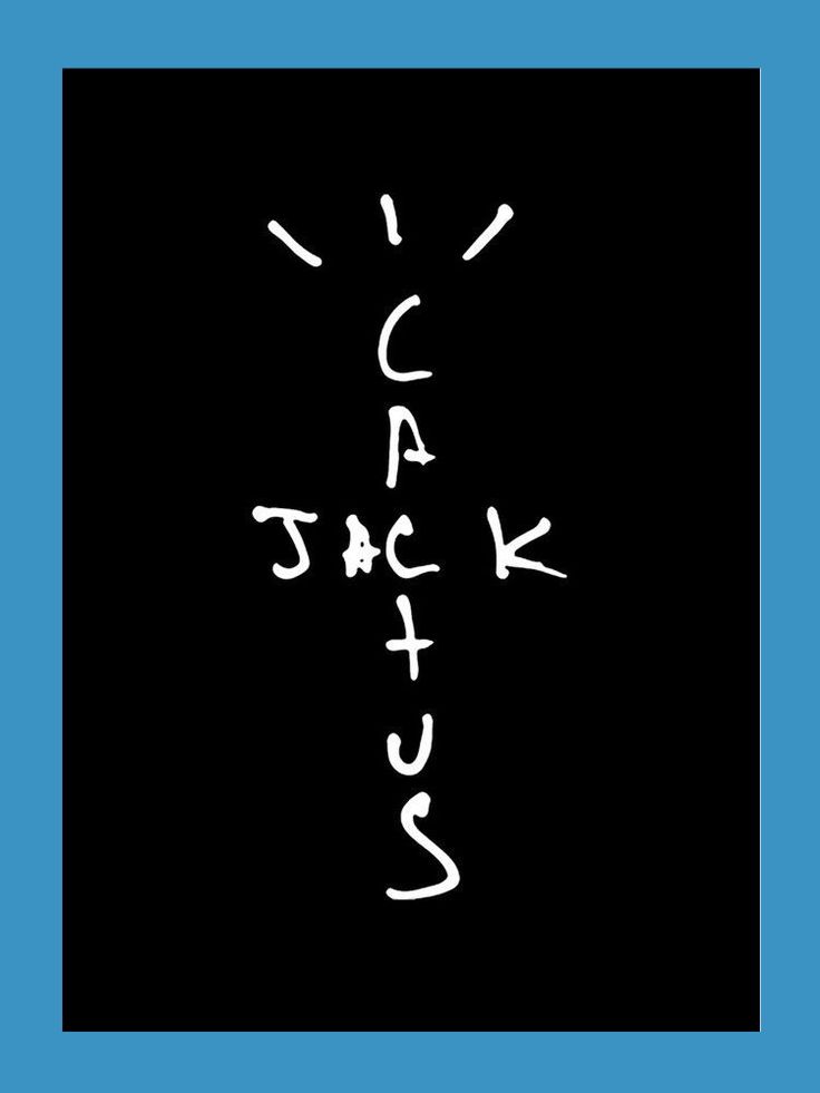 the word jack written in white on a black background