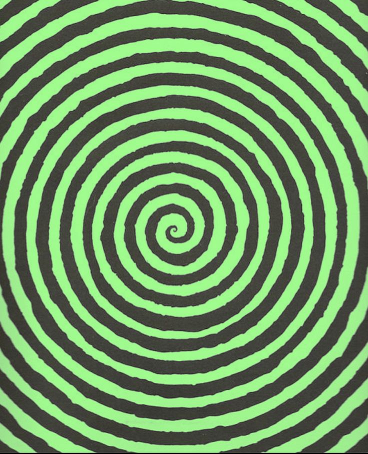 an abstract green and black background with spirals