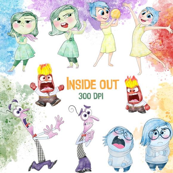 an image of cartoon characters with the words inside out