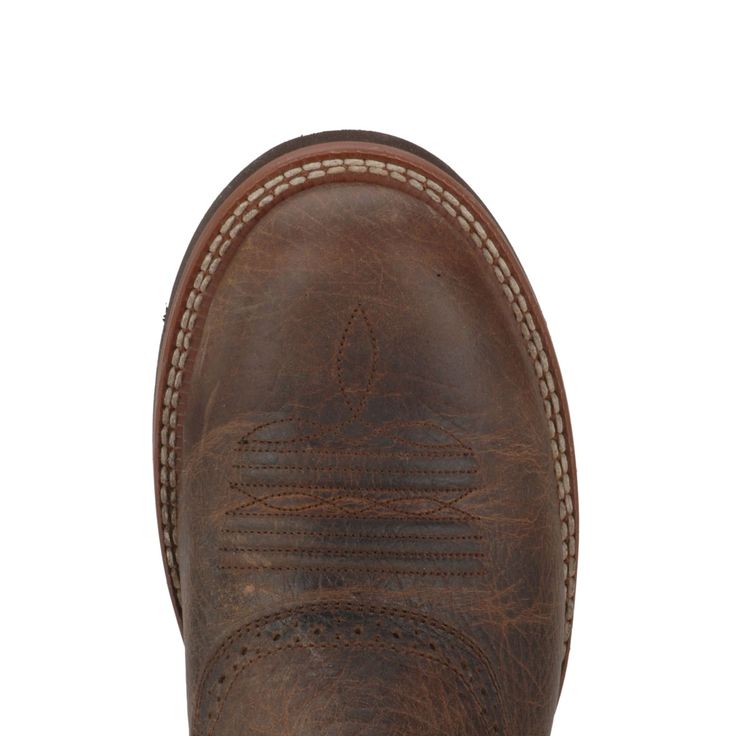 Ariat Men's Heritage Earth and Brown Bomber Crepe Sole Round Toe Cowboy Boots | Cavender's Durable Western Work Boots With Snip Toe, Western Slip-resistant Outdoor Boots, Western Style Waterproof Moc Toe Boots, Impact Resistant, Western Style Moc Toe Work Boots Impact Resistant, Western Style Waterproof Moc Toe Boots, Western Work Boots With Snip Toe And Impact Resistance, Western Style Waterproof Boots With Moc Toe, Western Snip Toe Work Boots With Impact Resistance, Western Style Moc Toe Impact Resistant Work Boots