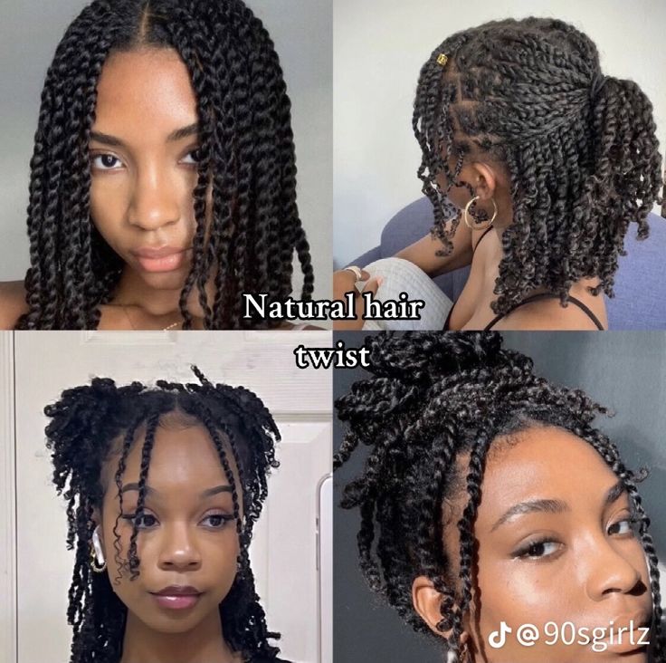 Natural Coily Hairstyles, Natural Hair Styles For Black, Natural Twist Out, Braids And Twists, Hair Styles For Black Women, Styles For Black Women, Afro Hair Care, Hair Twists, Vietnamese Hair