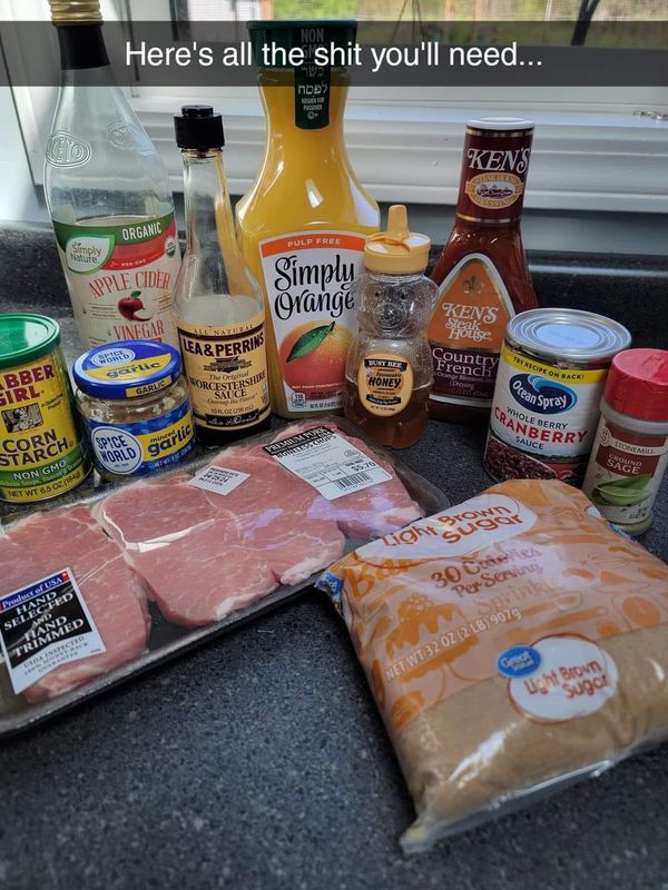 the ingredients are on the counter ready to be put into the freezer or oven