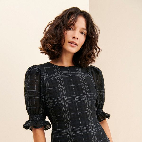 Plaid Mini Dress, Plaid, Mini Dress, Free Shipping, Women's Top