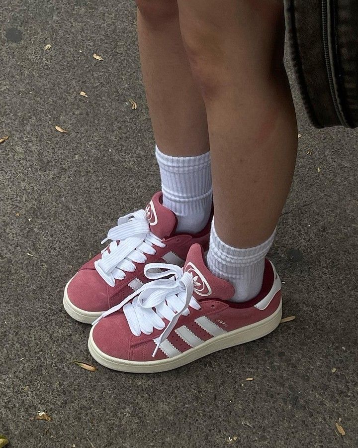 Campus 00s Pink, Dr Shoes, Trendy Shoes Sneakers, Pretty Shoes Sneakers, Shoe Wishlist, Hype Shoes, Girly Shoes, Shoe Inspo, Adidas Campus