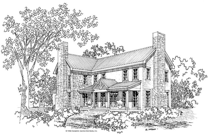 this is an artist's rendering of the house