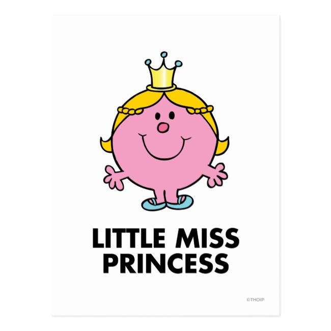 a little miss princess poster with the words,'little miss princess '