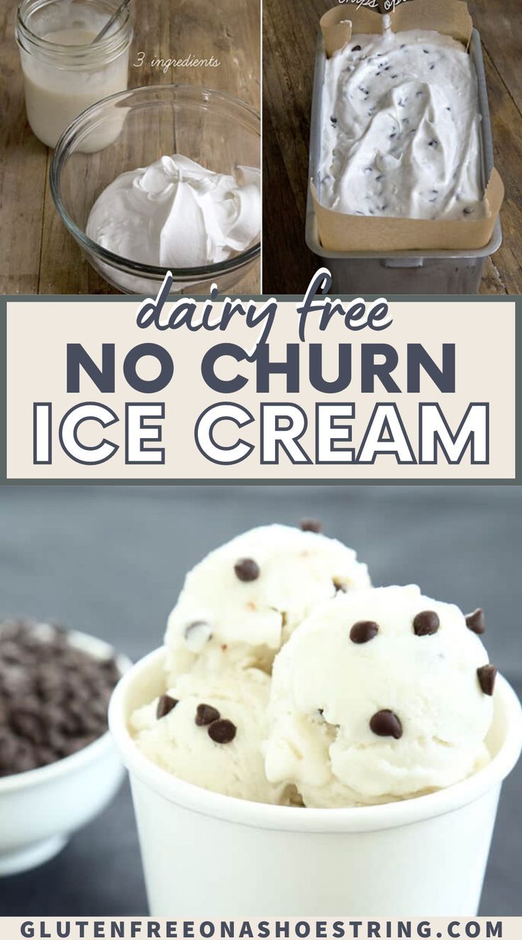 ice cream recipe with chocolate chips and whipped cream