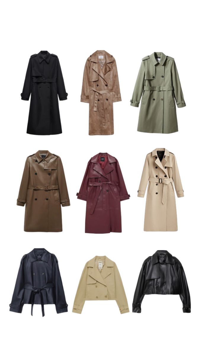 trench coat, trench coat women, cropped trench coat, short trench coat, Fall 2023 outwear trends, fall outwear musthaves, fall jackets, fall jacket trends, autumn trench coat trends, trenc coat for fall, leather trench coat, cherry red fashion trend, olive green trench coat, where to shop for trench coats, trench coat aesthetic, trench coat fashion, trench coat street style, trench coat trend, trench coat 2023, must have trench coat for fall, trench coat styles, fall trends, autumn trends 2023 Aesthetic Trench Coat, Trench Coat Aesthetic, Fall Jacket Trends, Olive Green Trench Coat, Autumn Must Haves, Trench Coat Street Style, Fall Trench Coat, Fall Outwear, Coat Aesthetic