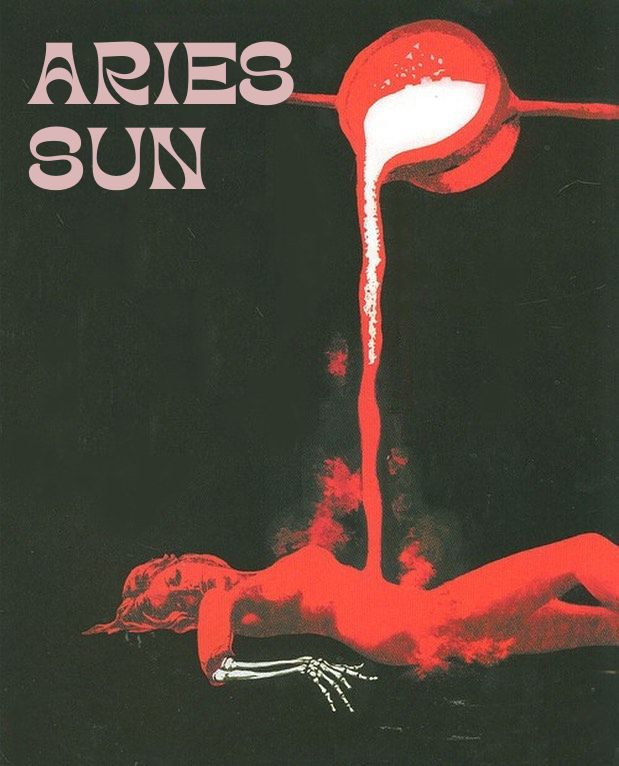 the cover art for aries sun's album