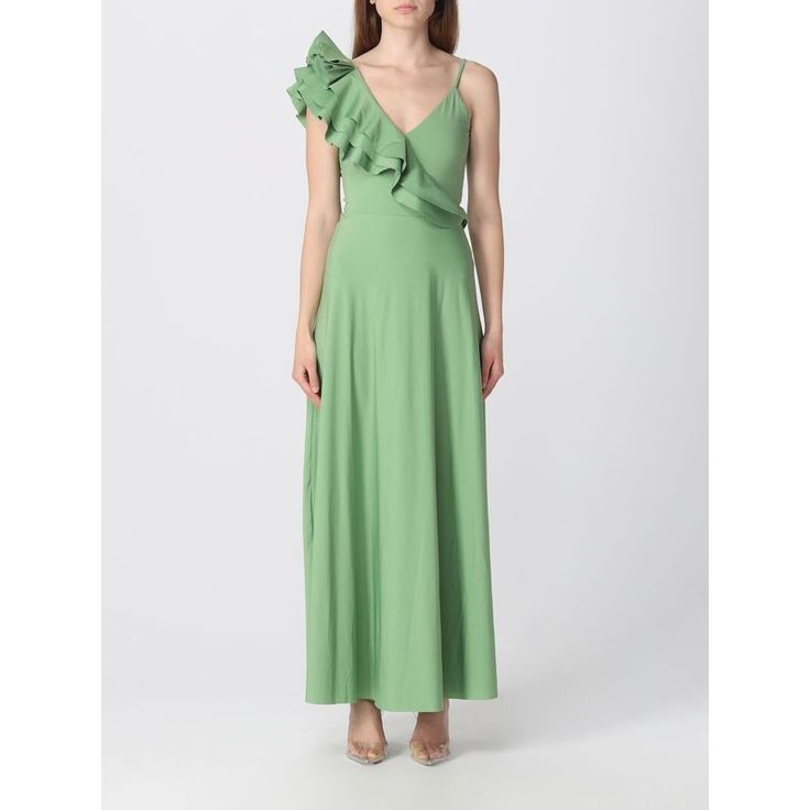 Spring/Summer 2023 Maygel Coronel Dress Woman Green Size Type: Int Sku: Gig-Vt-044-Jgn ~ Welcome To The Official Luosophy Poshmark Closet! Luosophy Is A Luxury Brand Reselling Company Founded In San Diego, Ca From 2016. All Our Products Are Imported From Italy And Sold In The Usa. We Do Our Best To Provide High Fashion, Luxury Items At Affordable Prices. We Guarantee All Our Products Are 100% Authentic. Shop With Us And You Will Forget About Shopping At Department Or Brand Name Stores. Our Price Summer A-line Evening Dress, Summer V-neck Evening Dress, Summer Evening V-neck Dress, Summer Evening Dress With V-neck, Summer Formal Viscose Dress, Elegant Viscose Maxi Dress For Garden Party, Elegant Viscose Dress For Garden Party, Sleeveless Viscose Dress For Garden Party, Summer Long Dress For Evening