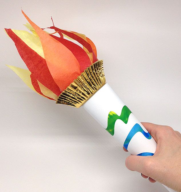 a hand holding a white and red fire extinguisher with flames coming out of it