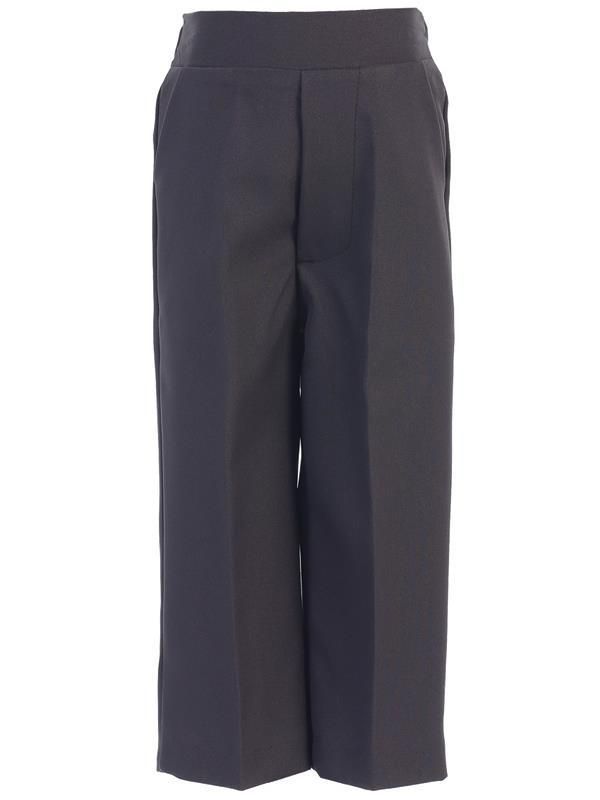 Details Boys dress slacks in charcoal for special occasions. 100% polyester dress pant. Infant Sizes - elastic waist pants Toddler Sizes - pull up pants with elastic on back and fake fly Boys Sizes 4-14 - elastic on back, zipper front and hook & eye closure Please note - these pants are not lined. 100% Polyester Machine Wash Cold - No Bleach - Tumble Dry Low - Remove Promptly Made in the USA by Lito Childrens Wear Classic Formal Dress Pants With Elastic Waistband, Fitted Bottoms With Elastic Waistband For School, Formal Straight Leg Pull-on Pants, Formal Pull-on Straight Leg Pants, Business Casual Full-length Pull-on Dress Pants, Business Casual Pull-on Dress Pants, Full Length Pull-on Dress Pants For Business Casual, Formal Full-length Gray Pants, Formal Gray Full-length Pants