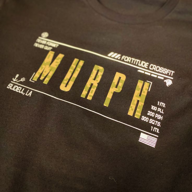 🇺🇸 Memorial Day Murph shirts for our local Fortitude CrossFit gym! 💪 Thanks for supporting your local screen printing shop! Love the way these came out. #murph #memorialday #usa #crossfit #screenprinting #supportlocal #familybusiness 👕 MagnaScreenPrinting.com Crossfit Shirts Design, Crossfit Tshirts Design, Athletic Fit Logo Print T-shirt For Gym, Crossfit Women T Shirt, Black Gym T-shirt With Screen Print, Screen Printing Projects, Crossfit Tshirts, Screen Printing Shops, Crossfit Shirts