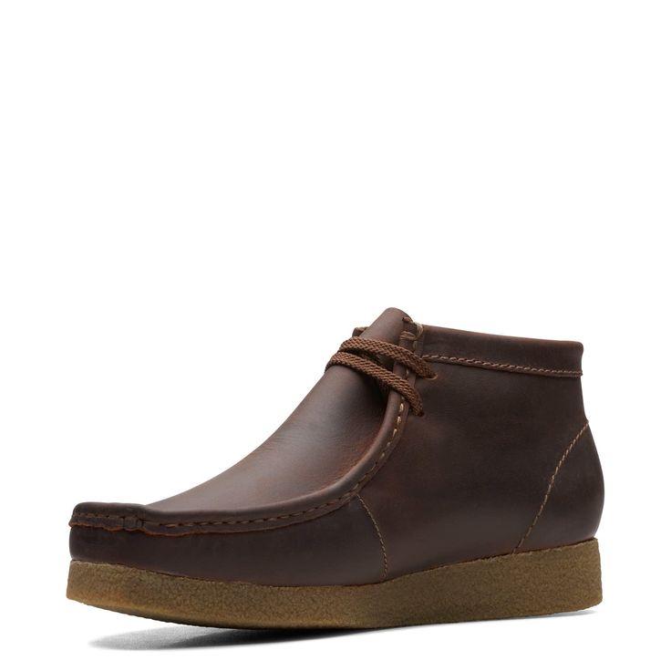 PRICES MAY VARY. Inspired by our iconic Wallabee, archival styling creates casual Shacre Boot Removable Ortholite Footbed Smooth Textile Linings Rubber Outsole Ultra-Lightweight Mens Chukkas, Men's Clarks, Chukka Boots Men, Men’s Boots, Chukka Boot, Suede Lace, Chukka Boots, Work Boots, Smooth Leather