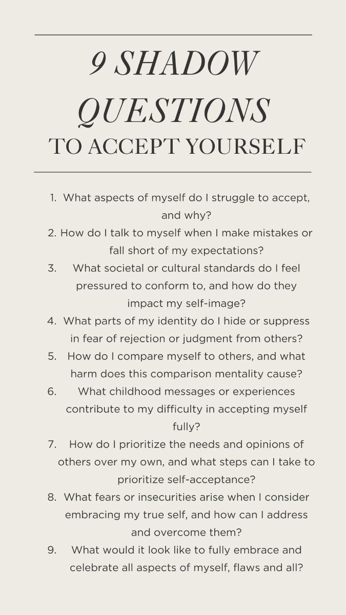 Question For Self Discovery, Questions For Personal Growth, Good Therapy Questions, How To Meet Yourself, Shadow Work Finding Yourself, Self Schema, Shadow Questions For Myself, Dark Shadow Questions, Questions To Ask Self