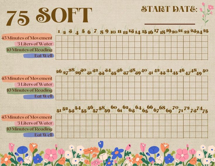 Free Digital Planner Templates 75 Days Soft Challenge Tracker, 75 Soft Tracker Printable Free, 75 Soft Checklist, 75 Soft Christian Edition, 45 Soft Challenge, 75 Soft Challenge Tracker Free Download, Glow Up Tracker, 75 Soft Challenge Tracker Free, 75 Medium Challenge Tracker