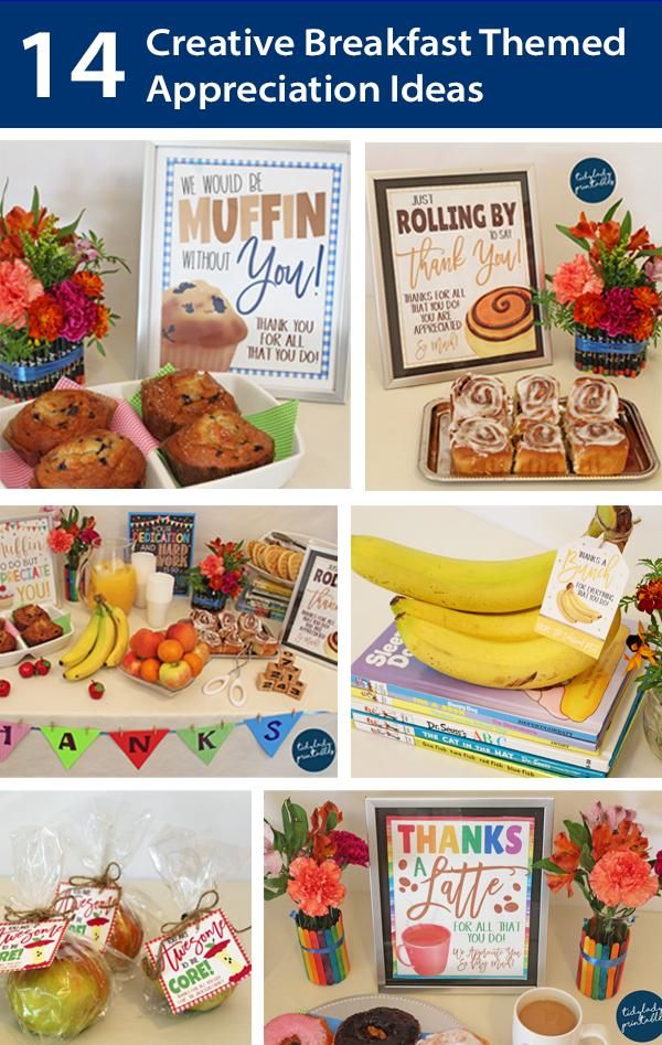 a collage of pictures with some food and greetings on them, including cards