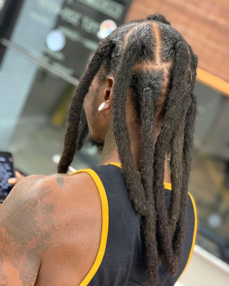 Wick Locs Men, Wicks Hair, Wicks Dreads, Wicks Locs, Thick Locs, Dread Styles, Mens Dreads, Long Dreads, Dreads Styles