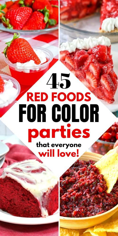 Searching for red food ideas that are both aesthetic and tasty? Discover our collection of savory and sweet red treats, from appetizers to desserts, perfect for any festive occasion. Save this pin for easy ways to create a stunning red-themed spread!