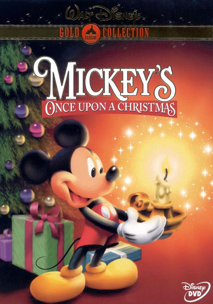 mickey's once upon a christmas dvd