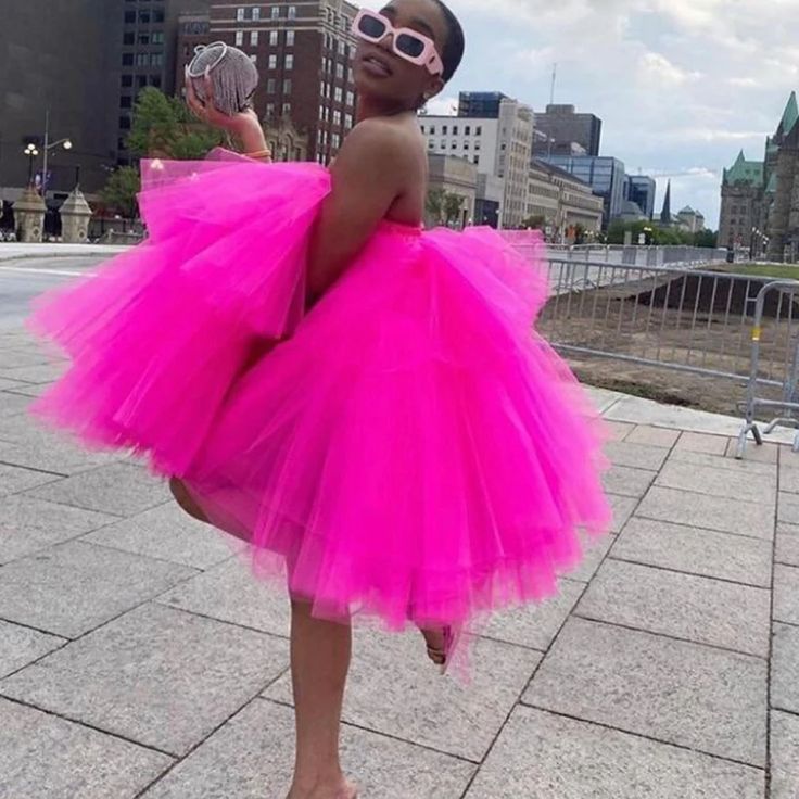 Short Tulle Layered Dress | Etsy Estilo Kitsch, Tulle Dress Short, Tulle Dresses, Ruffles Fashion, Ruffle Shorts, Dresses Women, Vow Renewal, Tutu Dress, Black Style