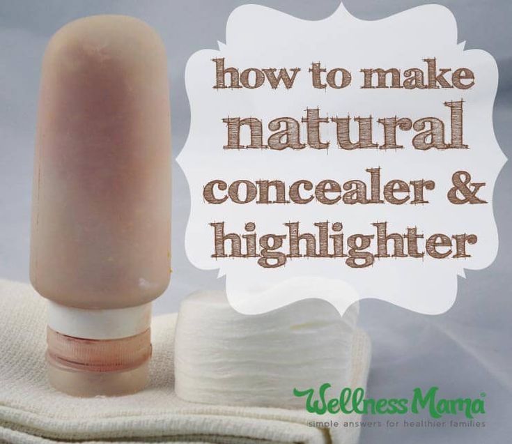 How to make natural concealer and highlighter Natural Concealer, Make Your Own Makeup, Makeup Recipes, Homemade Makeup, Wellness Mama, Homemade Cosmetics, Diy Kosmetik, Diy Cosmetics, Organic Makeup