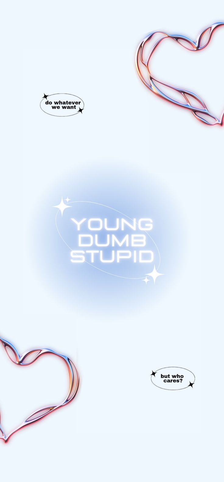 the words young sound studio are written in white and blue with an image of a heart