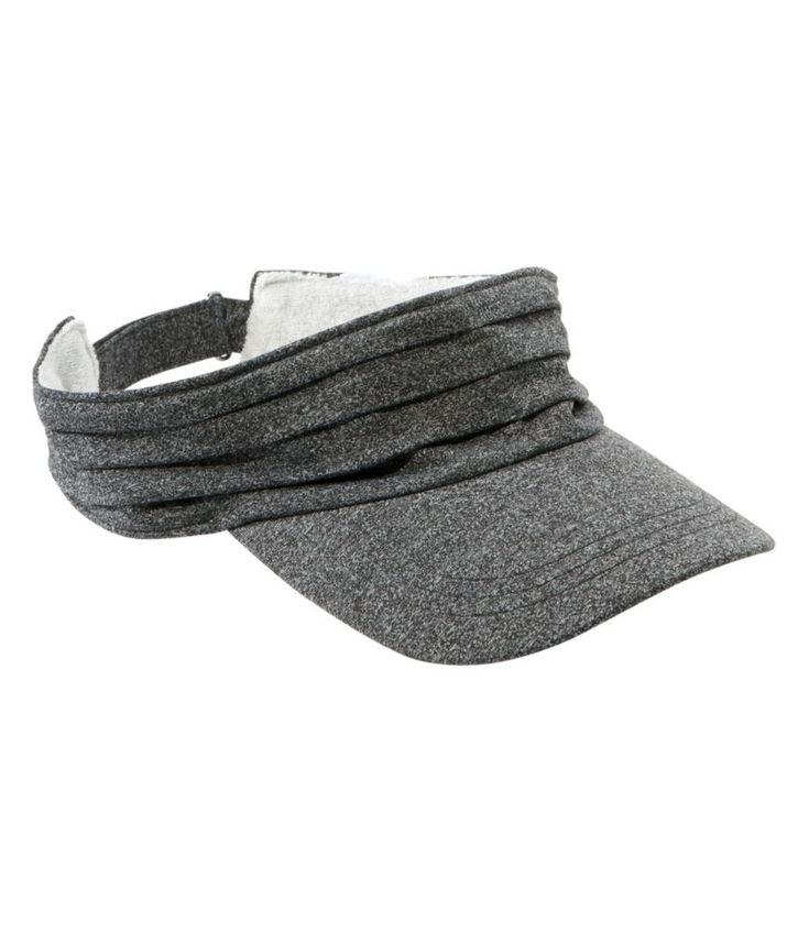 Pistil's customer favorite Lizzie visor is made from super-soft jersey that has the feel of your favorite cotton tee. A full brim keeps your face in the shade while a soft terry sweatband absorbs sweat. One size; women's-specific fit. Polyester/cotton. Soft, absorbent terry cloth inner sweatband. Ruched fabric in front for subtle style. Full brim for sun protection. Adjustable strap-back closure. Imported. Casual Summer Visor With Sweatband, Outdoor Visor With Cotton Sweatband, Casual Outdoor Visor With Cotton Sweatband, Adjustable Sporty Visor With Sweatband, Sporty Adjustable Visor With Sweatband, Casual Visor With Cotton Sweatband For Outdoor, Casual Adjustable Visor Baseball Cap, Sporty Baseball Cap Visor, Casual Sports Event Visor