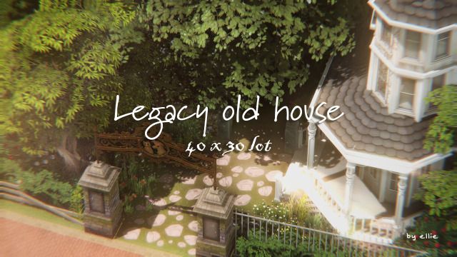 an aerial view of a house with the words,'leggy old house for x36