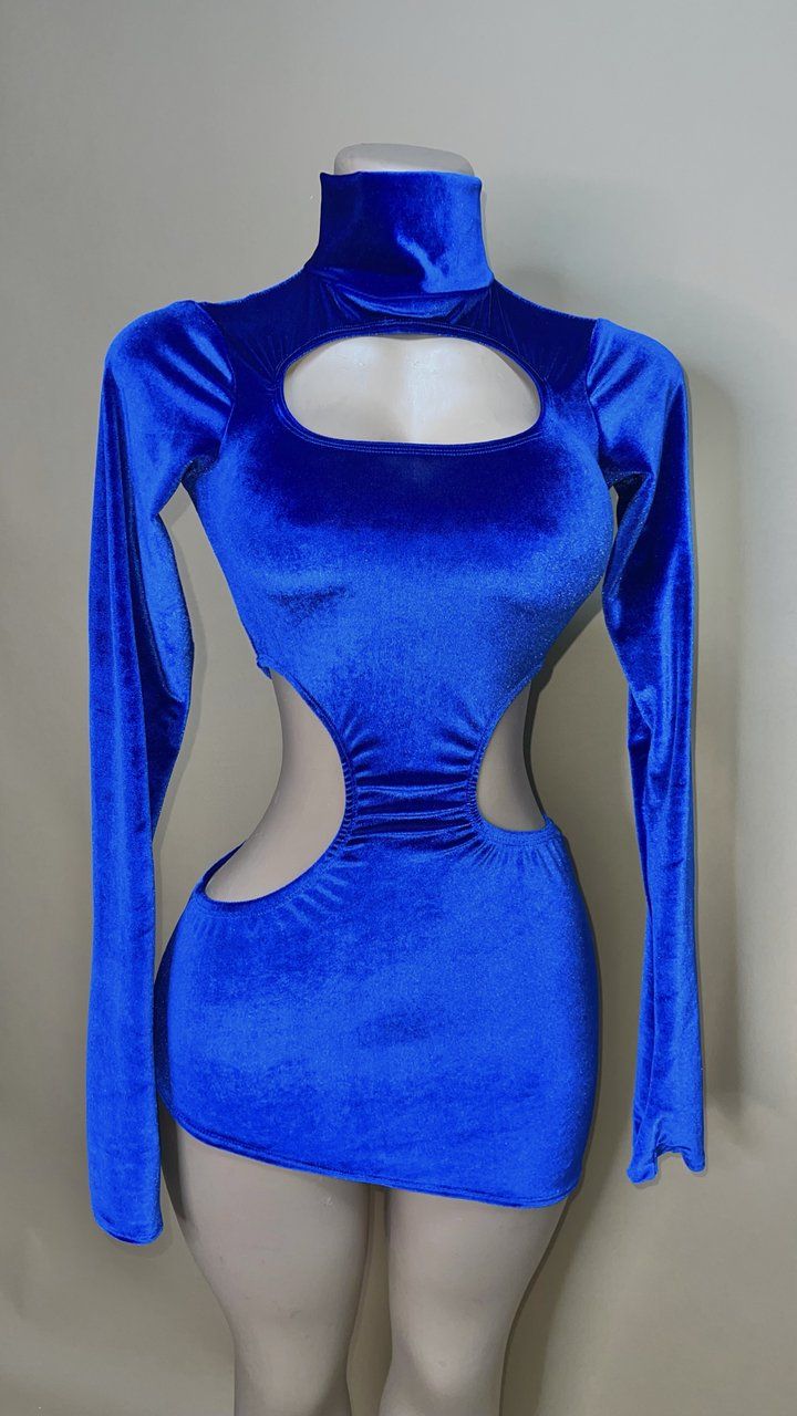 Royal blue velvet dress Party Velvet Mini Dress, Velvet Party Mini Dress, Velvet Mini Dress For Party, Chic Mini Velvet Dress, Mini Length Velvet Dress For Evening, Velvet Mini Dress For Evening, Velvet Mini Party Dress, Royal Blue Bodycon Dress For Night Out, Velvet Mini Evening Dress