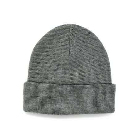 Stay warm and stylish with George's Men's Knit Beanie. Crafted from soft knit fabric, this beanie offers both comfort and a snug fit. Perfect for chilly days, it adds a trendy touch to any outfit. Whether you're hitting the slopes, heading to work or just out for a casual troll, this beanie is your go-to accessory for effortless cool and cozy warmth. Only at Walmart. Size: One Size.  Color: Gray.  Gender: male.  Age Group: adult. Classic Solid Beanie For Winter, Classic Solid Winter Beanie, Classic Winter Beanie In Solid Color, Classic Solid Color Winter Beanie, Adjustable Warm Gray Beanie, Casual Warm Solid Color Beanie, Classic Adjustable Beanie For Winter, Casual Gray Beanie For Outdoor, Basic Winter Hats For Everyday Use