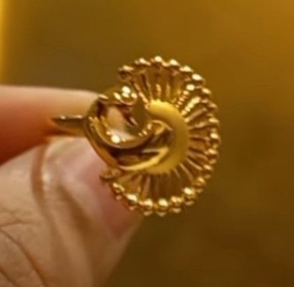 Peacock Design, Ring Designs, Ring, Gold, Design