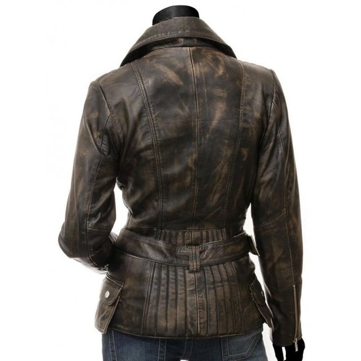 Description This long distressed brown leather jacket is made up of genuine leather and features a distressed design to add a unique look to mix and match your regular outfit. The multi-pocket feature (Two zipper pockets, two patch pockets), zip closure, broad lapels, and belt adjustment is something you’ll admire. Material: Genuine Leather with Polyester Lining. Key Features: Distressed Design, Asymmetrical Zip, Broad Lapel, Belt Adjustment Pockets: Two Zip Pockets, Two Patch Pockets and Two In Distressed Brown Leather Biker Jacket With Pockets, Fitted Brown Leather Jacket With Pockets, Brown Fitted Leather Jacket With Pockets, Winter Vintage Brown Biker Jacket With Pockets, Winter Brown Distressed Biker Jacket, Fitted Brown Biker Jacket With Pockets, Fitted Biker Jacket With Multiple Pockets For Fall, Brown Post-apocalyptic Outerwear For Fall, Distressed Brown Leather Jacket With Long Sleeves