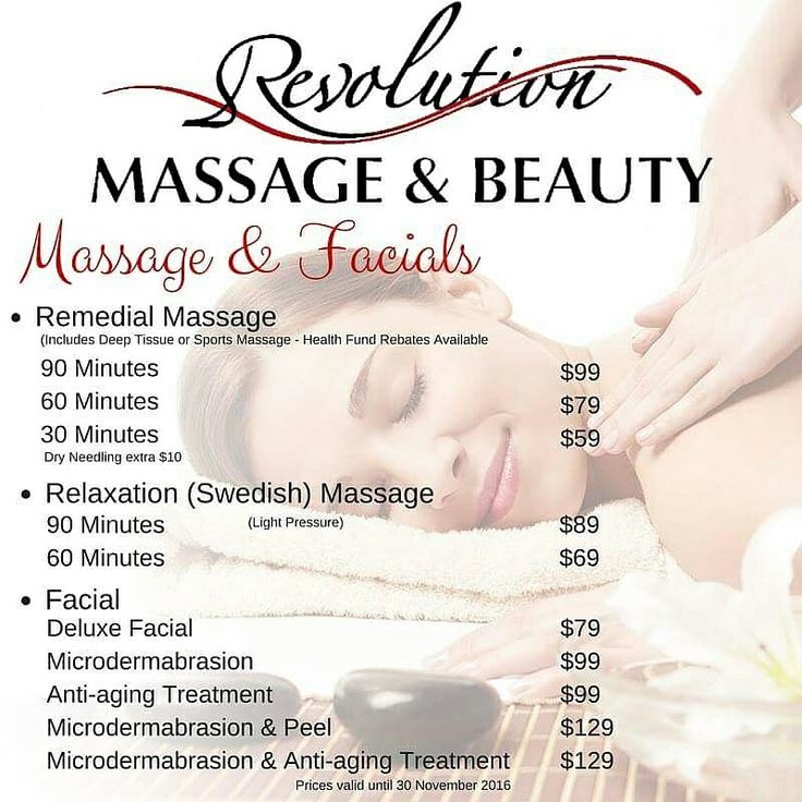 Massage & Facials Price List Esthetician Prices, Facial Price List, Massage Flyer Ideas, Massage Prices List, Spa Price List Design, Massage Price List, Spa Price List Design Templates, Massage Menu Spa Treatments, Massage Prices