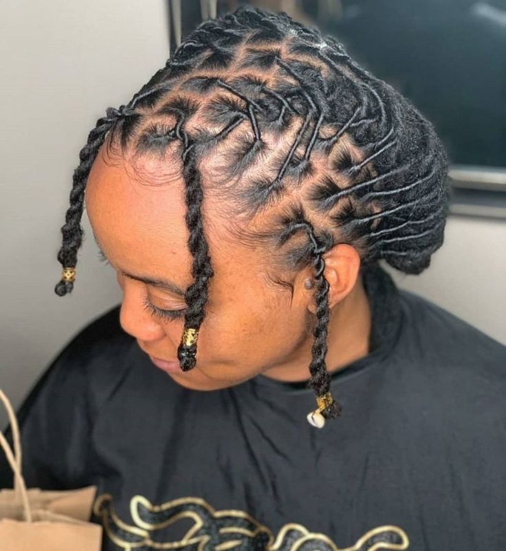 Pin by Mocchaa on locs. | Short locs hairstyles, Locs hairstyles, Short dreadlocks styles Women Dreads Black Hairstyles, Medium Length Dreadlock Styles For Women, Short Dreadlock Styles For Women Black, Mauve Fall Nails, Neutral Nails Short, Locs Hairstyles Short, Locs Short, Hairstyles Locs, Dreads Short Hair