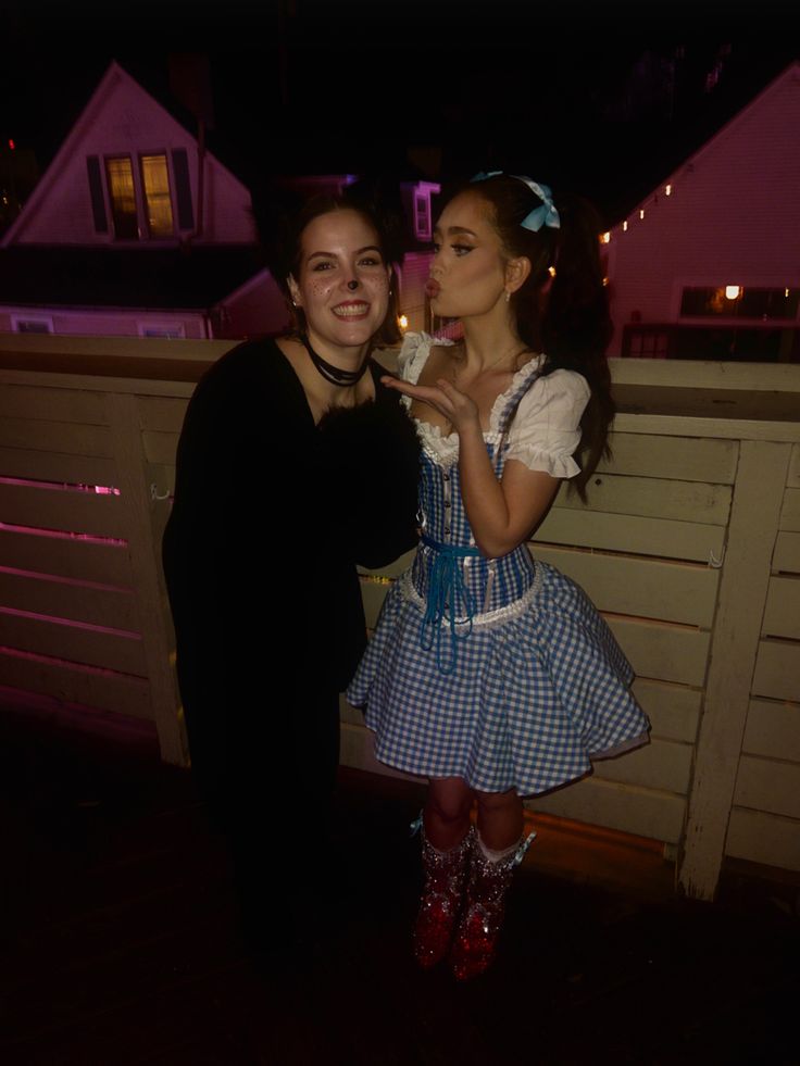 Dorothy And Toto Costume, Dorothy And Toto, The Wiz, Halloween